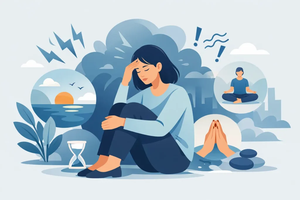 How to Calm Panic Symptoms When They Hit