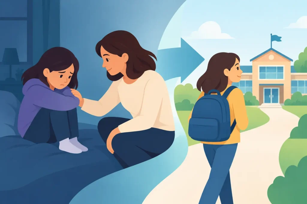 A School Refusal Case Study: From Fear to Return