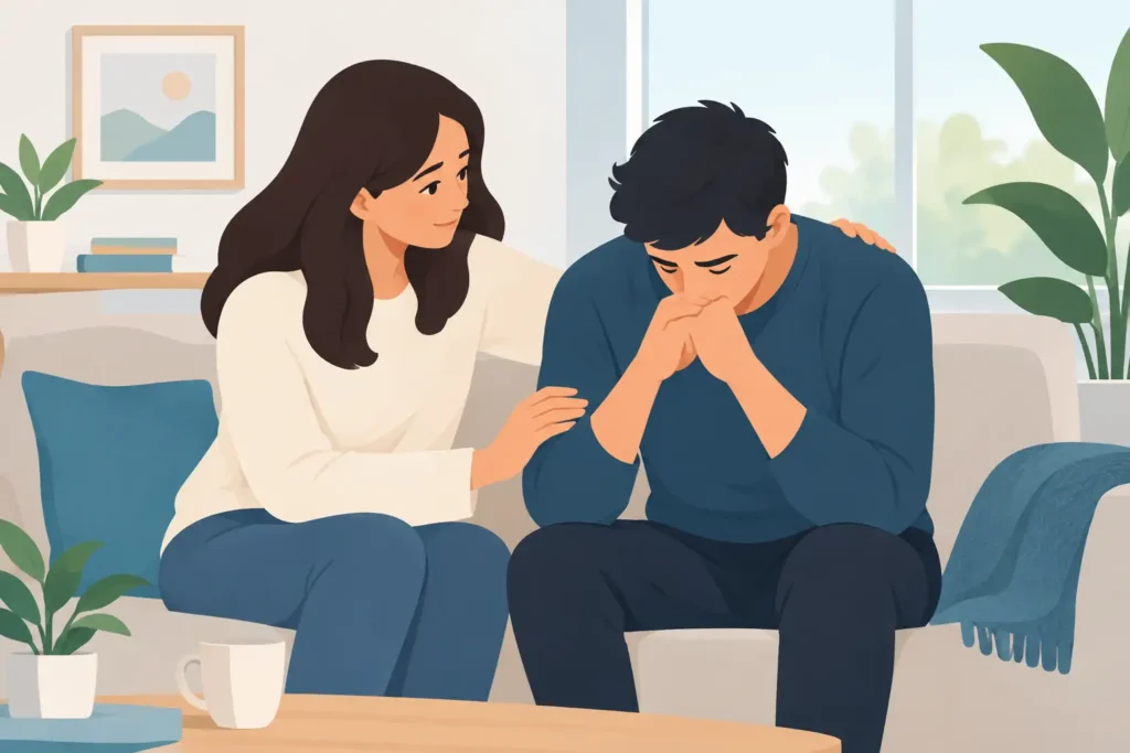 How to Support a Depressed Partner With Care