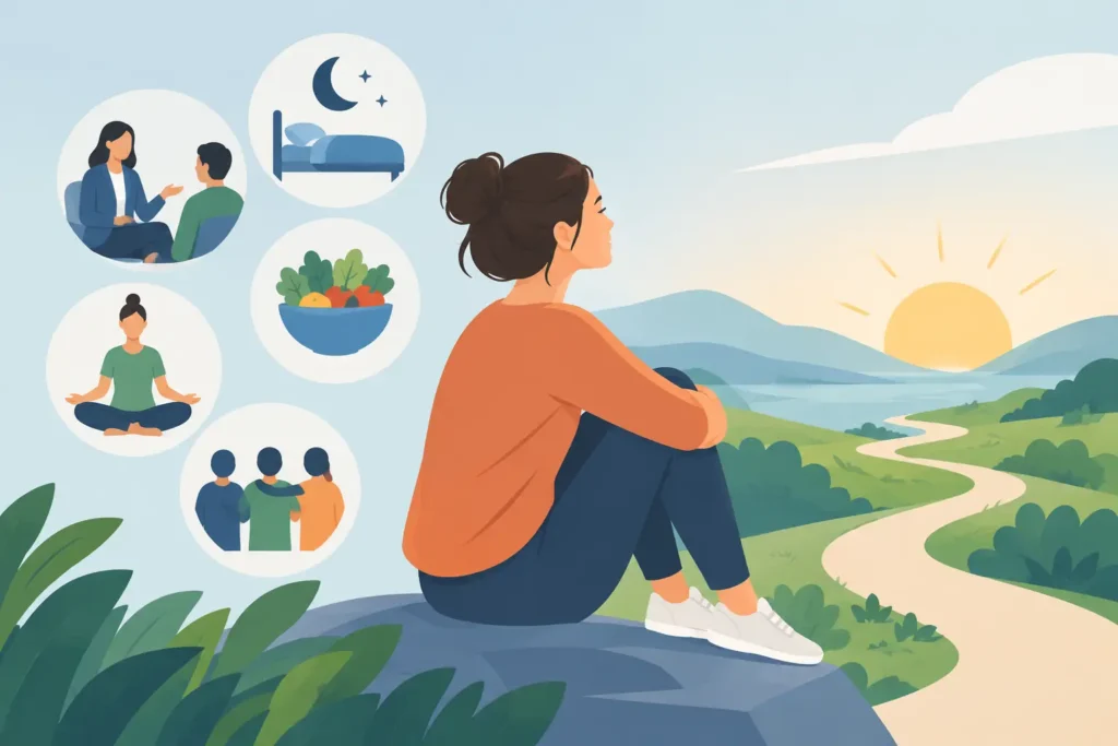 What Helps With Adjustment Disorder Recovery